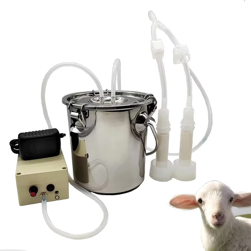 Goat Milking Machine, Portable Pulsation Vacuum Pump Cow or Goat
