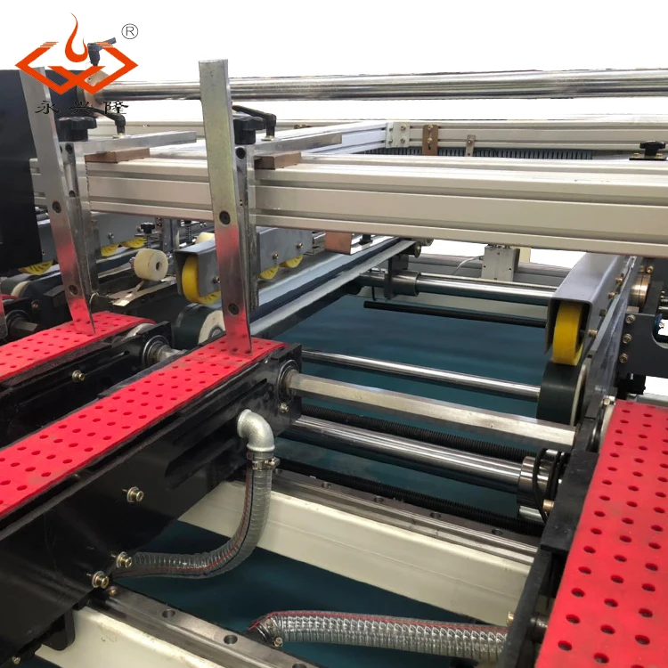 Carton Folder Gluer Machine/two Cartons Joint Glue Machine/double Pieces Gluing Machine