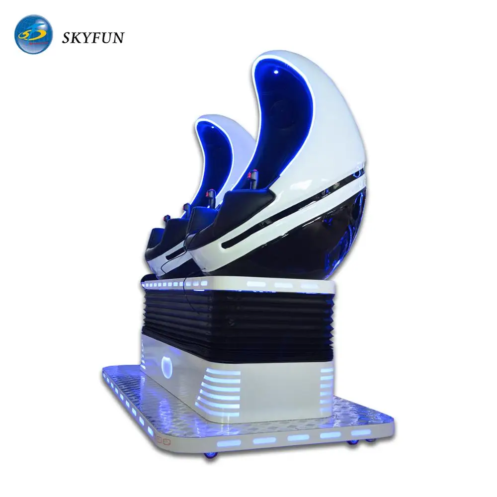 계란 모양 VR 시네마 코인 게임 9D 우주 여행 시뮬레이터 VR 기계