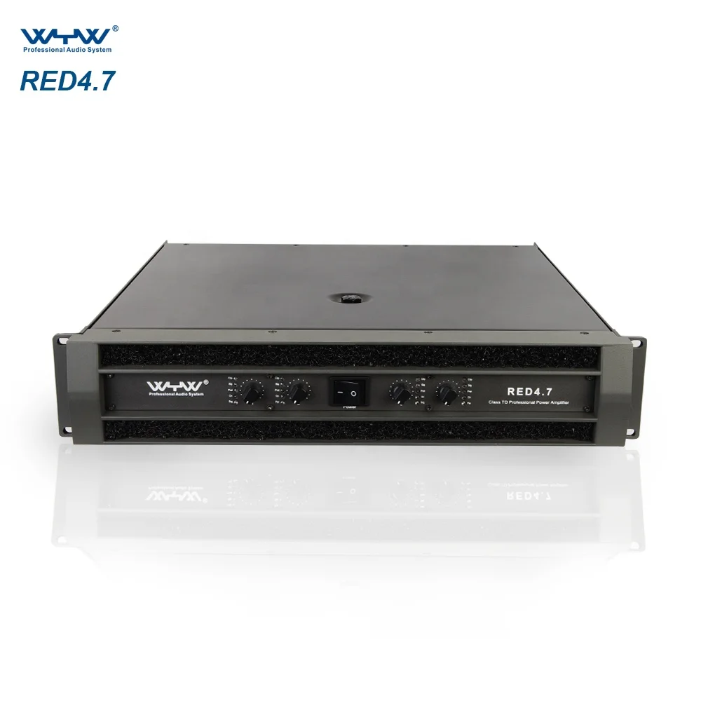 Professional 2u Audio Output Transformer Power Amplifier