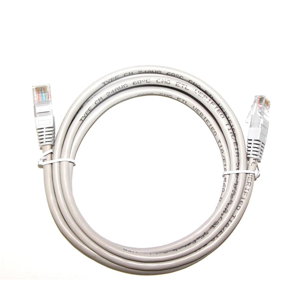 for Optional Cable Length: 2m, Color: Yellow 3pcs/Pack CAT6 Patch Lead Cable LSOH - 6 Colors Cables Occus CAT6 UTP Patch Cable 0.5M/1M/2M/3M/5M 