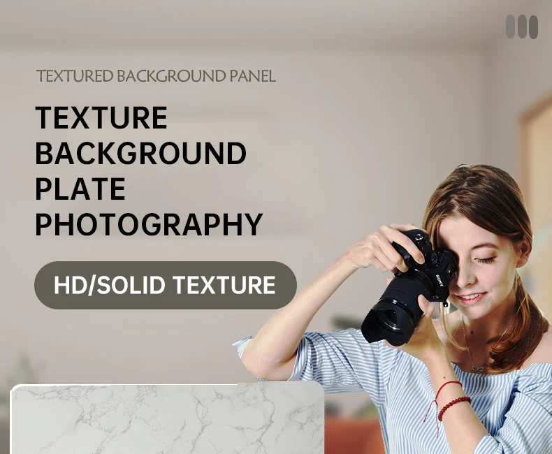 Pvc Wood Grain Marble Cement Photo Background Board Flat Style Paper