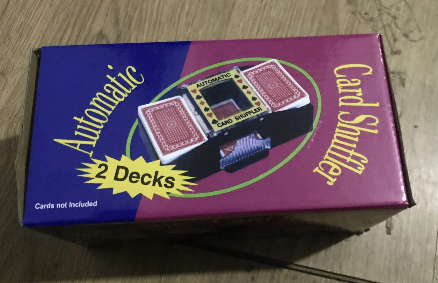 Battery Operated 2 Decks Automatic Poker Card Shuffler Dealer Buy