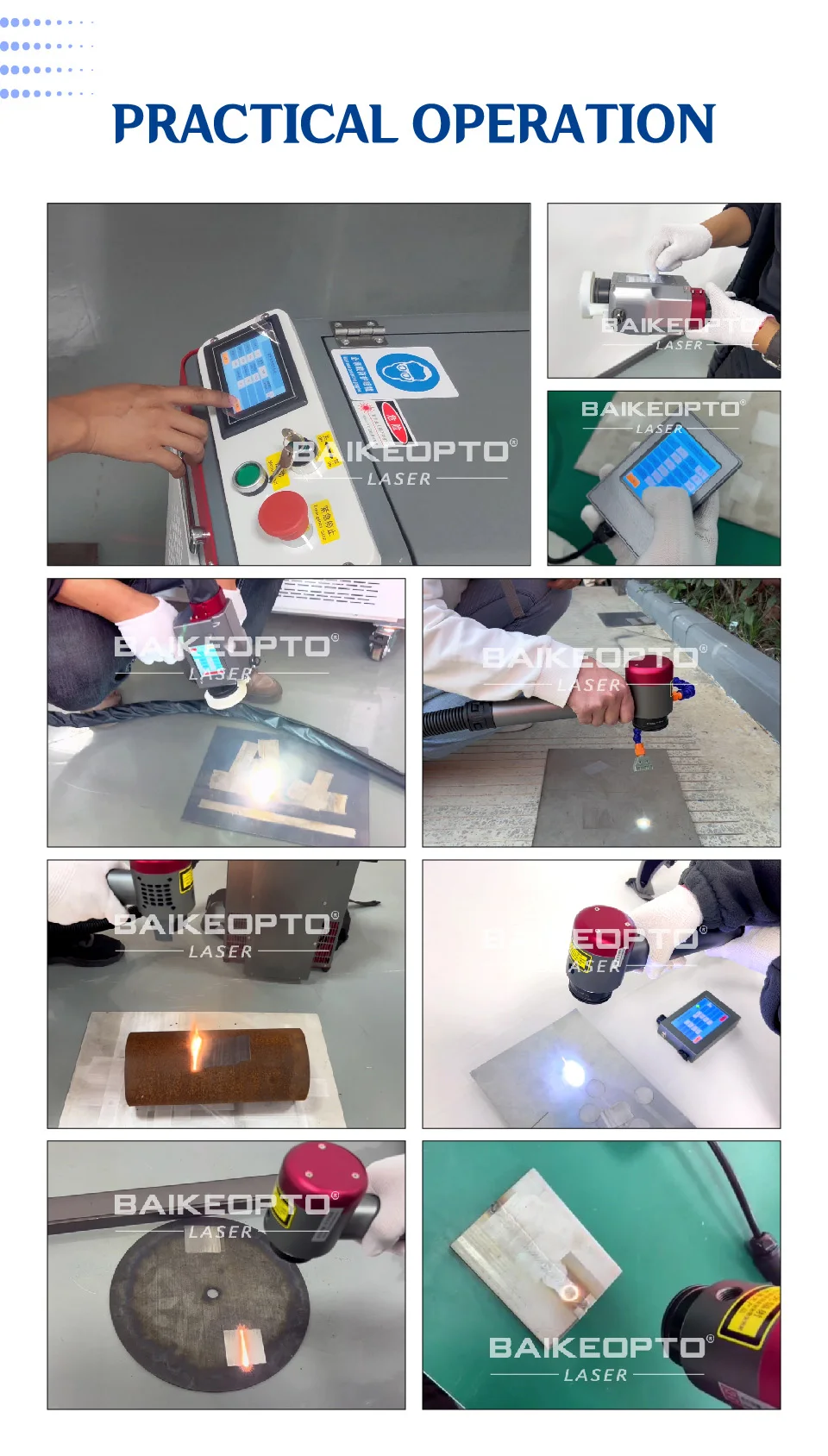 100W Fiber Laser Rust Removal Machine - Efficient & Reliable