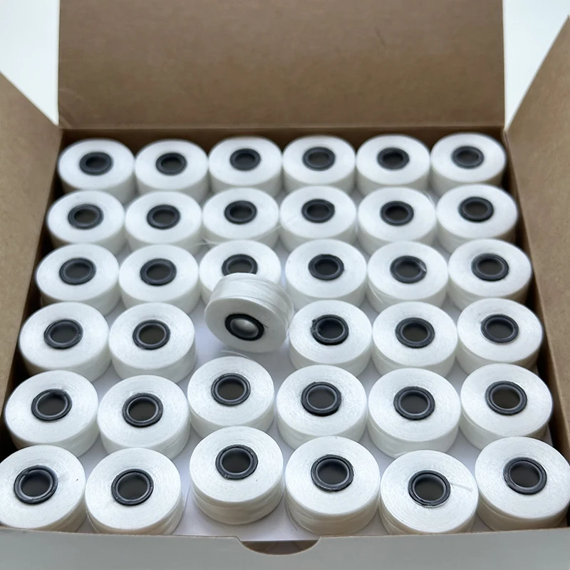 Factory Price Magnetic Size L 75d/2 60wt Borderless White Polyester Pre ...