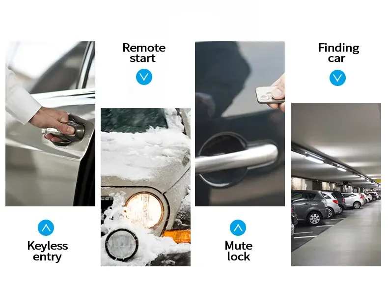 SPY 12V Keyless Entry Anti-Theft Alarm System Auto Car Engine Start/Stop Push Button for Camry Corolla Key Click Keyless Push