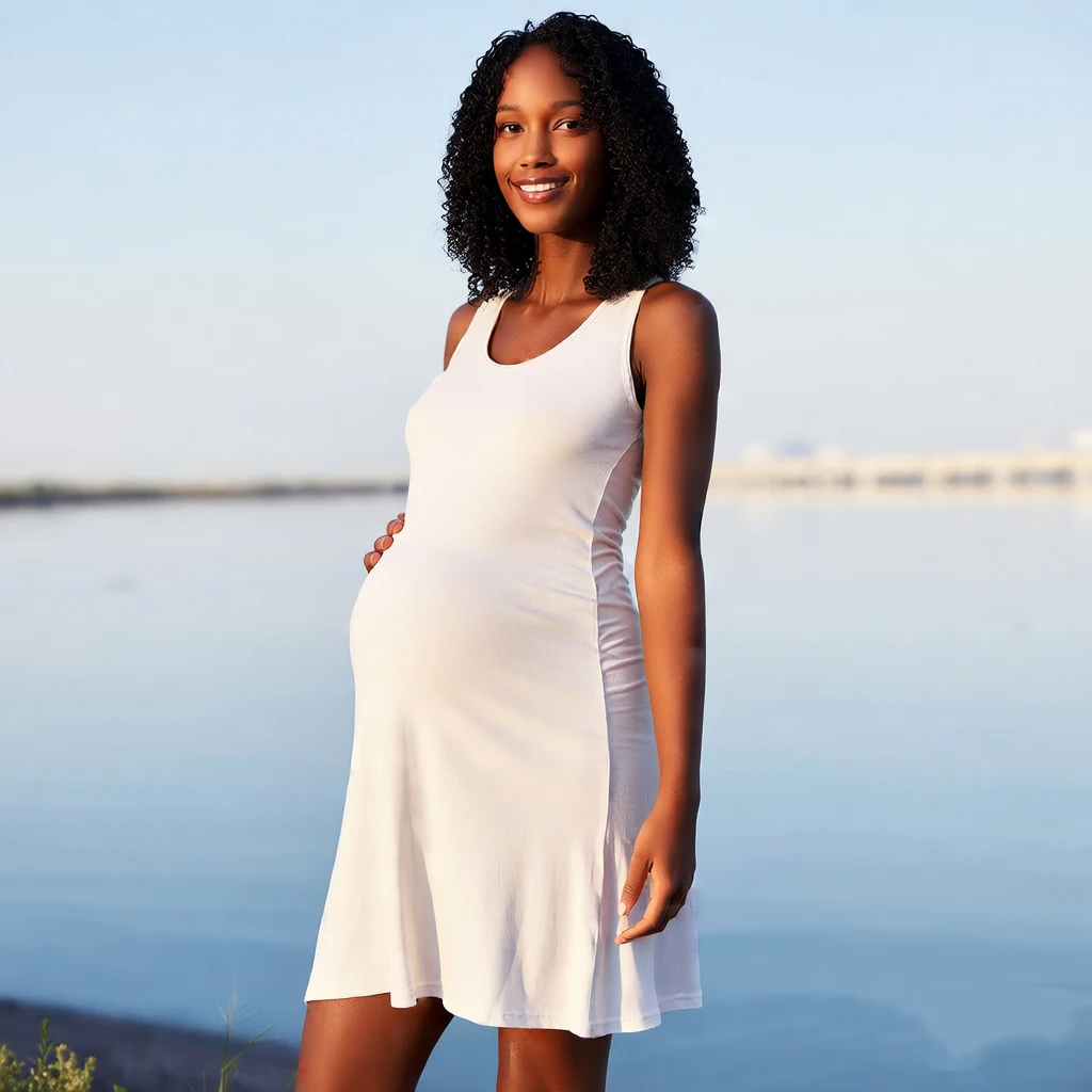 sachin and babi light blue dress Where to Shop for a Maternity Photoshoot Dress Online