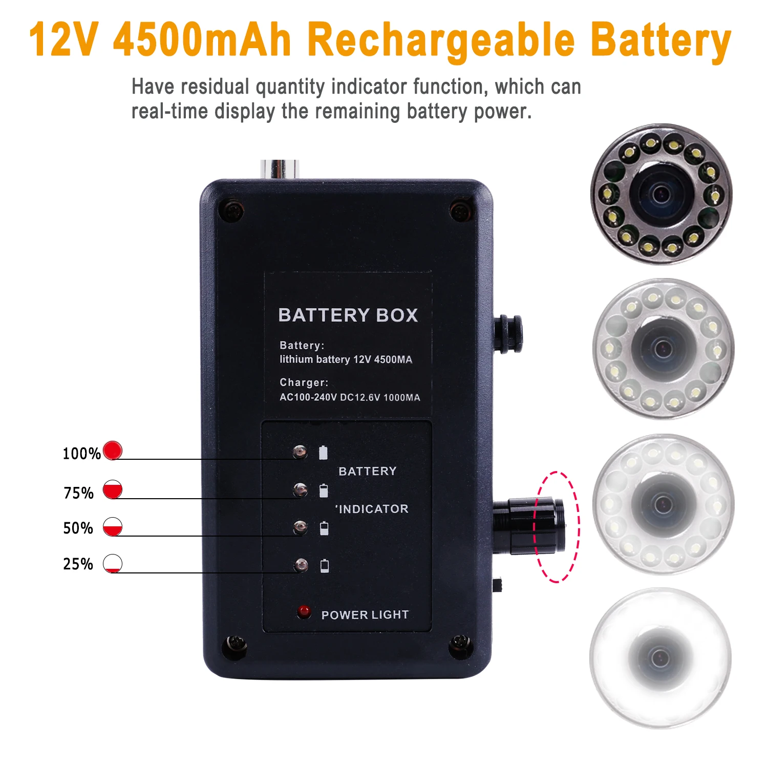 Best 7MM 10-100M Cable Sewer Camera 23MM Lens Industrial Endoscope Sewer Pipe Inspection Camera System With 16GB DVR Video Recording supplier