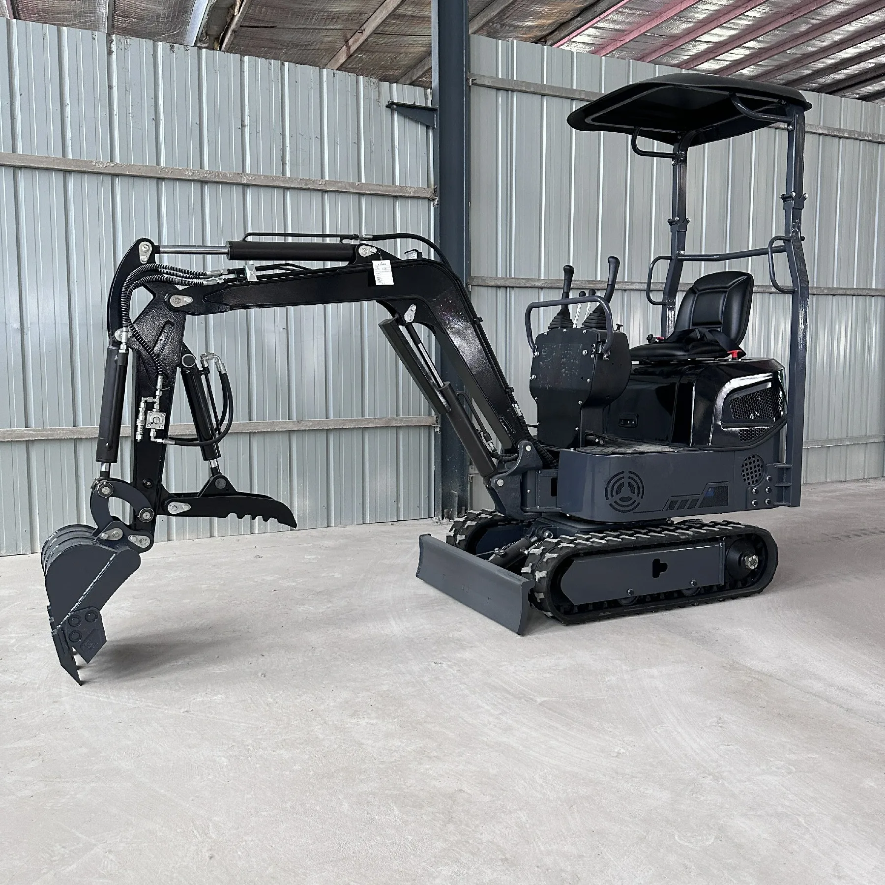 Cartiwell Small Excavator Mini Excavator 1.2 Ton Digger Minipelle Micro Excav Hydraulic Breaker for Sale With Cheap
