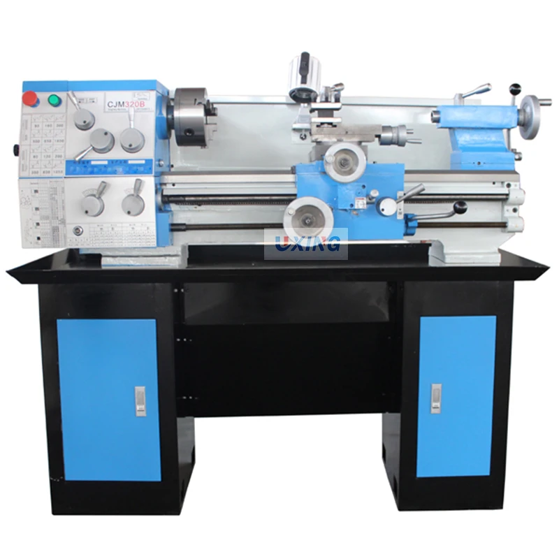 750w CJM320B Mini Bench Benchtop Lathe Machine with Dro for Sale