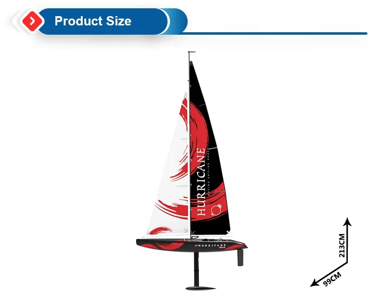 2022 New Arrival Rc Boats for Sale Plastic Kids Remote Radio Control Toy Speed Racing Electric Sailing Rtr Ship Sailboat
