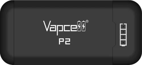 Vapcell P2 Portable Power Bank Charger for Mobile Phones - DIY 18650 Li-ion  Battery, 5V/2A Output, Short Circuit Protection