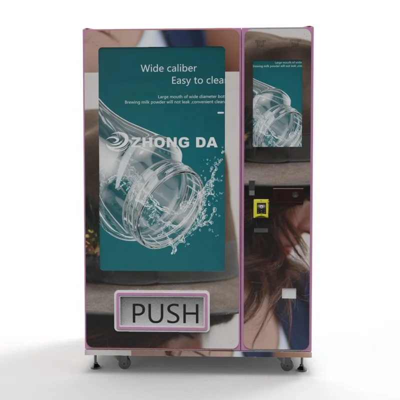 49 Inches Touch Screen Interactive Large Capacity Vending Machine Video Booth