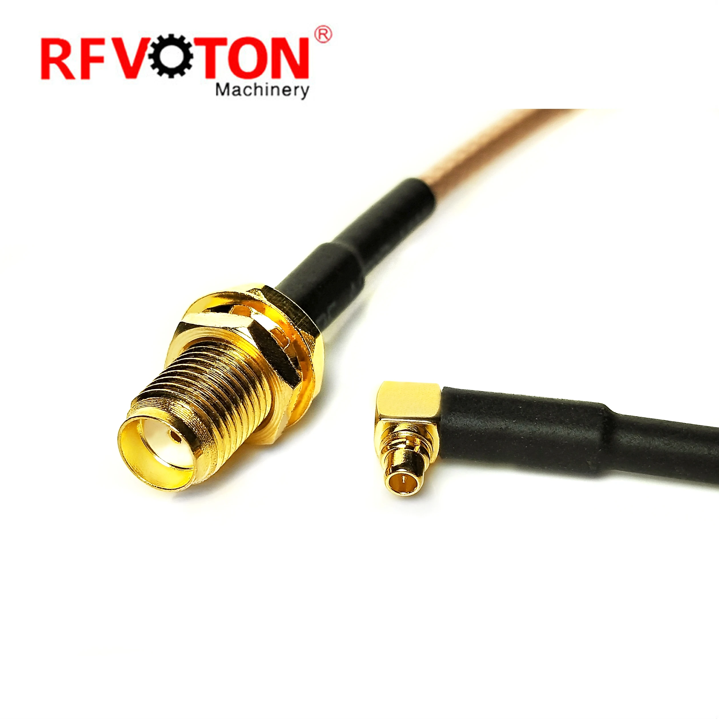 Fabriklieferung: MMCX-Stecker, männlich, 90 Grad, zu SMA-Steckerin, Buchsenanschluss, für RG316/RG178 – Adapterkabelbaugruppe, HF-Pigtail-Überbrückungskabel, Antennenkabel