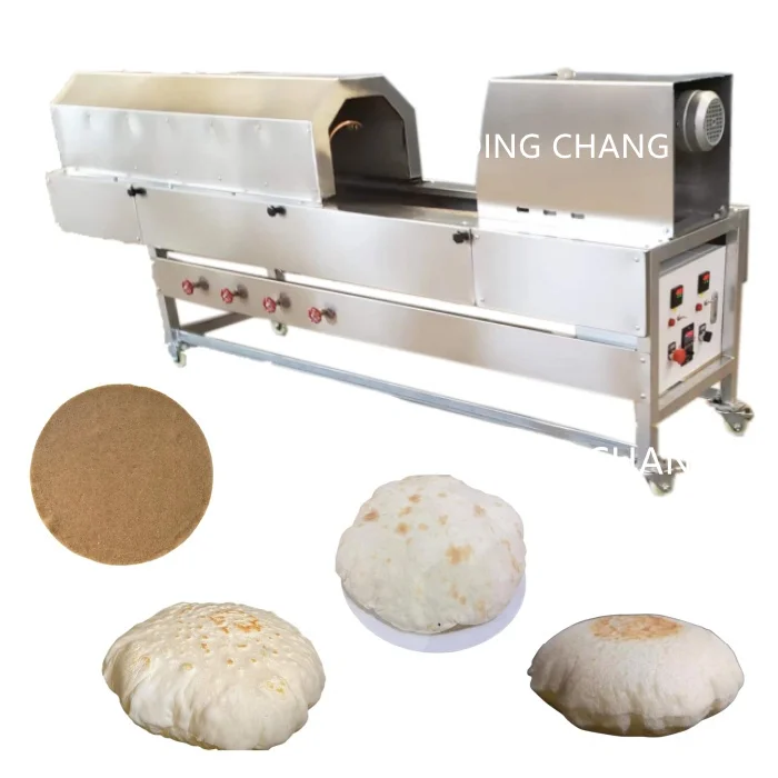 High Efficiency Roti Chapati Making Machine Paratha Production Line Automatic Tortilla Press Machine Flat Bread Maker Machine