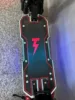 Placa luminosa acrílica negra 48v13ah