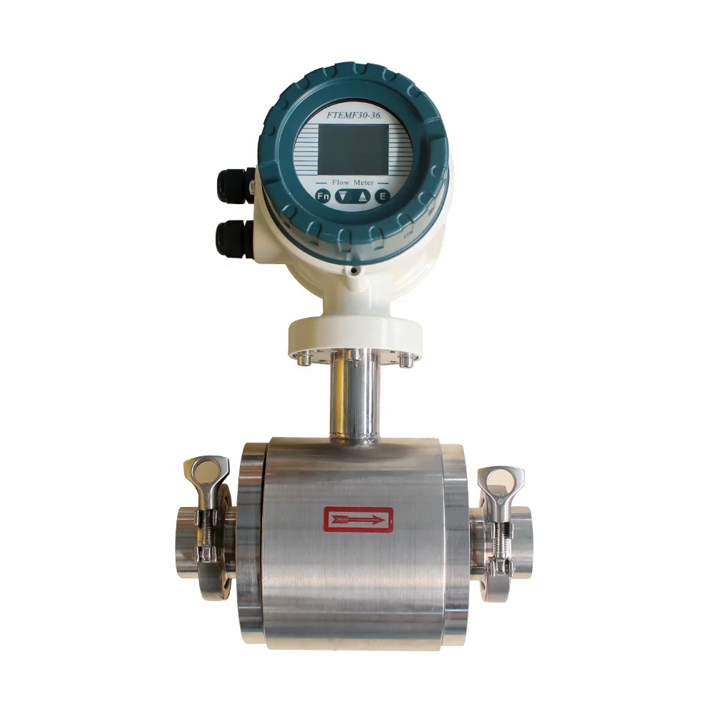 6 Size 2 3 4 6 8 10 Inch Waste Water Flowmeter Electromagneitc Flow Meter Magnetic Flow Meter