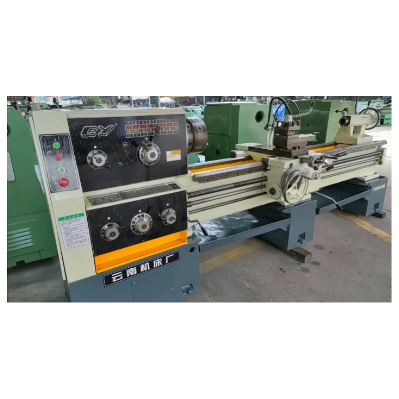 Factory Price CY6150B 2000mm Horizontal Lathe Machine All the Castings Are Made of Resin Sand Technology and Are Aged in Stock