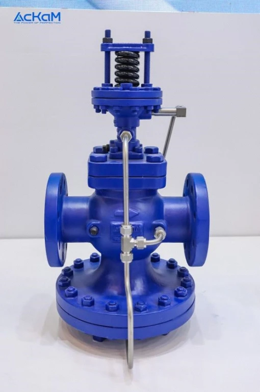 High Sensitivity Manual Pilot Membrane Flanged Relief Valve Hot Sale Steam Pressure Reducing Valve for General Application