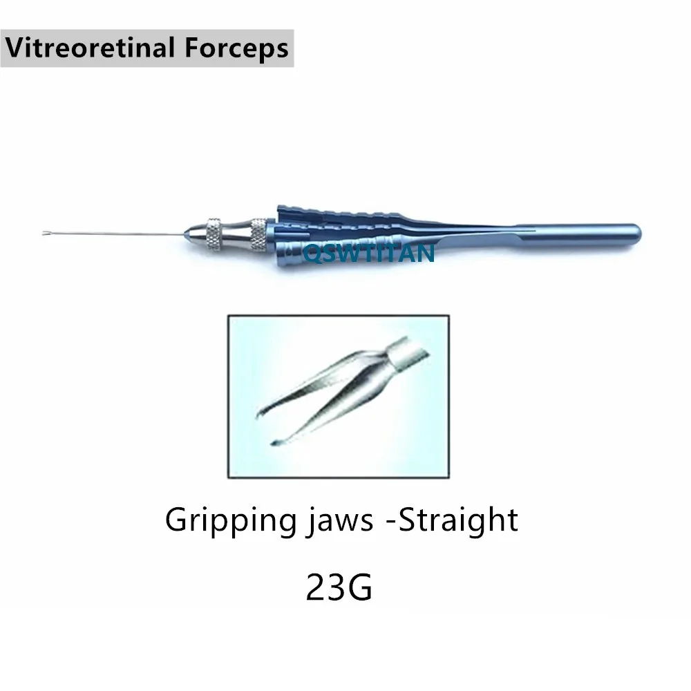 Retinal Capsulorhexis Forceps Serrated Forceps Removable Head 23g/25g