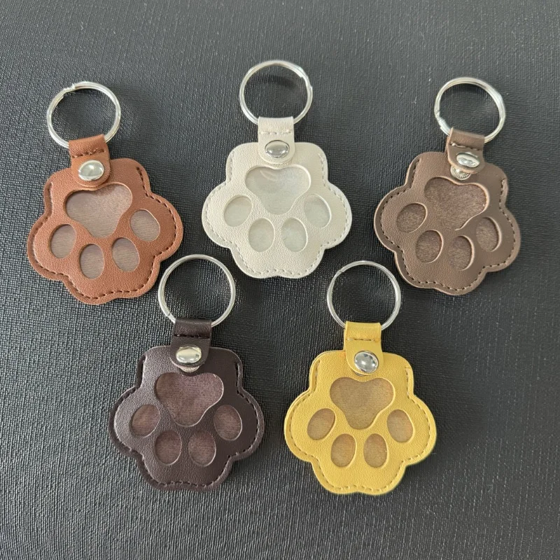 Japanese Style Pet Hair Storage Bag & Keychain Pendant with Paw Print Design for Memorial Advertising Gifts-Cat/Dog Fetal Hair preview 2