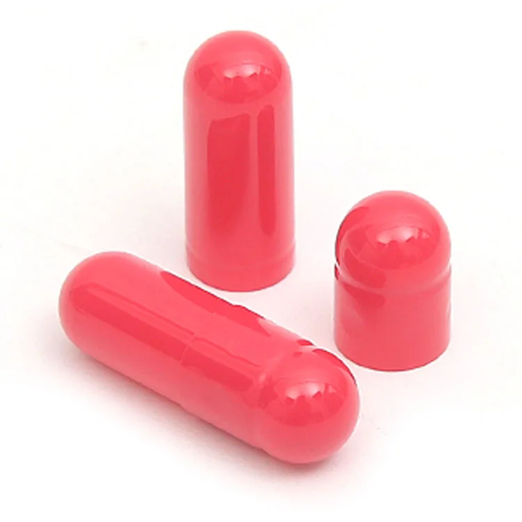 Пустые твердые желатиновые капсулы Красного цвета Размер 000