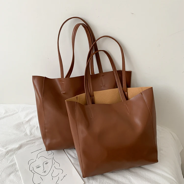 Women Bag New Large Capacity Tote Soft Leather Feeling Shoulder