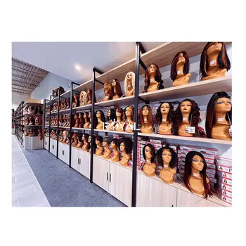 Best and Quality Human Hair Shelves Hair Supply Store Design Wig Shop Display Furniture