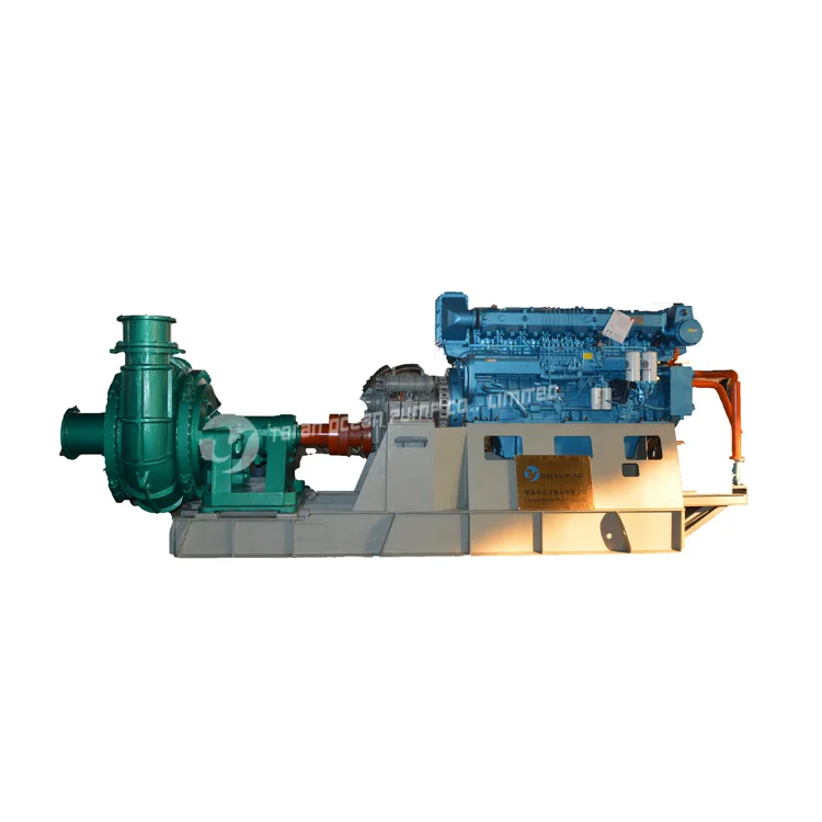 Pond Cleaning Small Machine Sand Transport Barge 4 6 8 10inch Sand Pump Soil Suction Pump