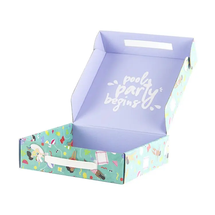 Kraft Corrugated Cardboard Box Mailer Packaging Custom Printed Recyclable Shipping Subscription Individual Carton Paper Boxes