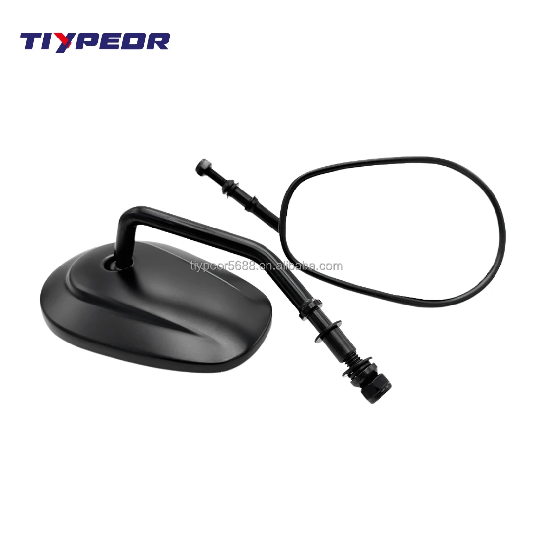product tiypeor high end series motorcycle driver side bar end mirror motorcycle rear view mirror m8 screw for harley davidson 883 x48-3