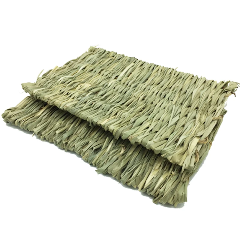 Bunny Tutu Straw Mats Lopeared Rabbits Guinea Pig Grass Nests Rabbit Foot Mats Grass Nests