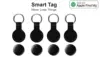 black Airtag + black sleeve(4 pack)
