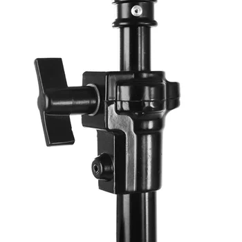 Camera Lamp LED Sun Strobe Lamp Dual-purpose Lamp Stand Cross Arm Oblique Arm Top Light Stand Photographic detail image