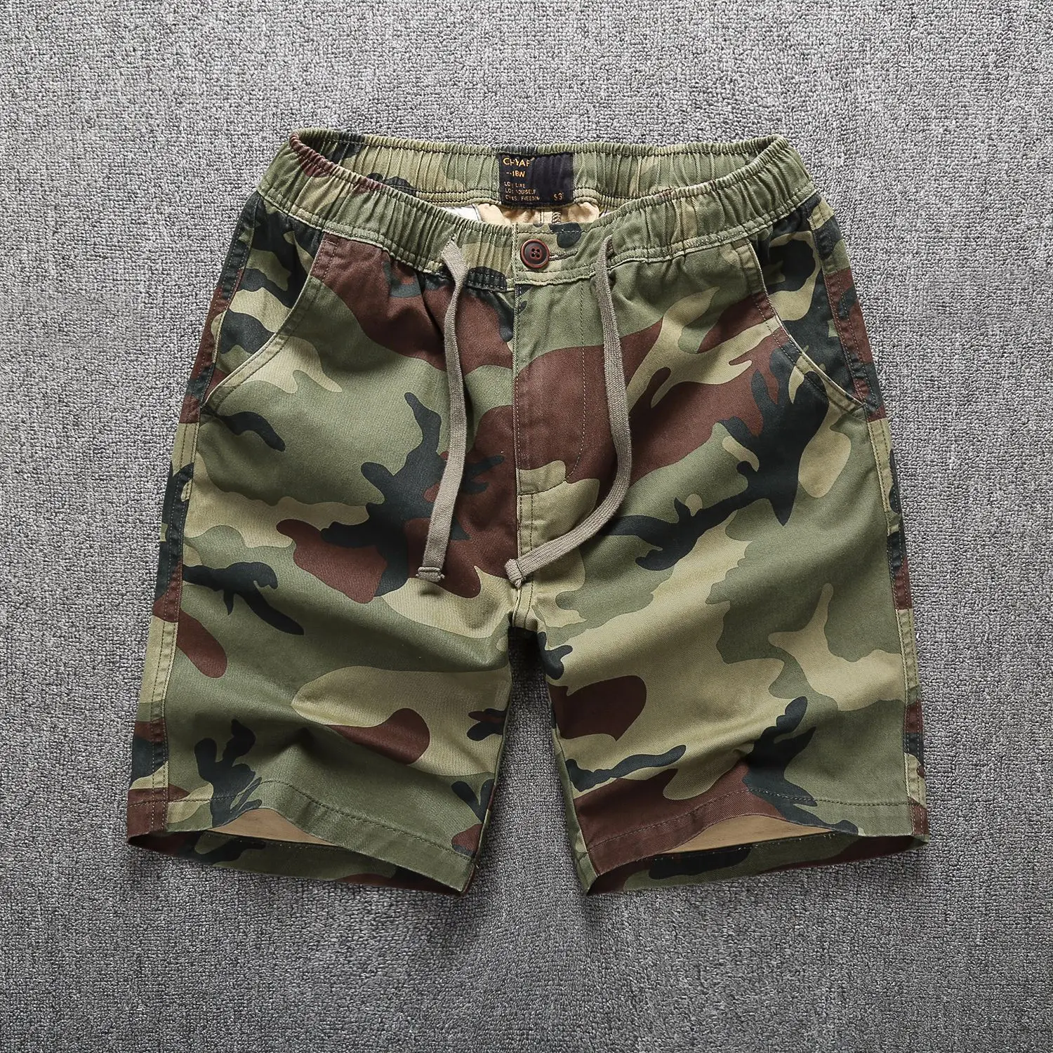 2023 Love Nature New Cargo jogger Shorts Men Summer Casual Style Multi-pocket Shorts Custom  Camouflage Shorts456_voghion.com
