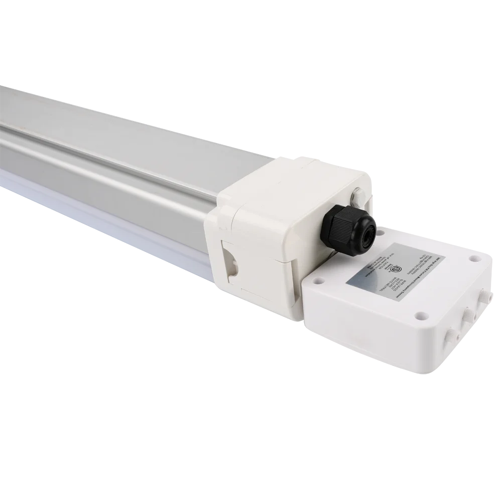 Waterproof Motion Sensor Led Tube Linear Fixture Triproof Industrial Vapor Tight Fixture 60w LED Vapor Light