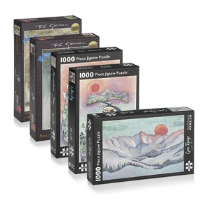 OEM Custom 1000 Pieces Woman With Chili Peppers Adult Puzzle Personalized Paper Jigsaw Puzzle