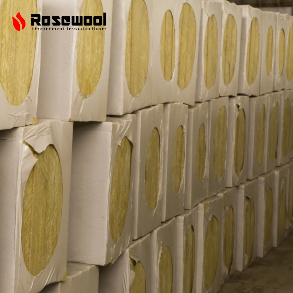 160 Kg/m3 Density Of Rock Rose Wool Insulation Mineral Wool Insulation