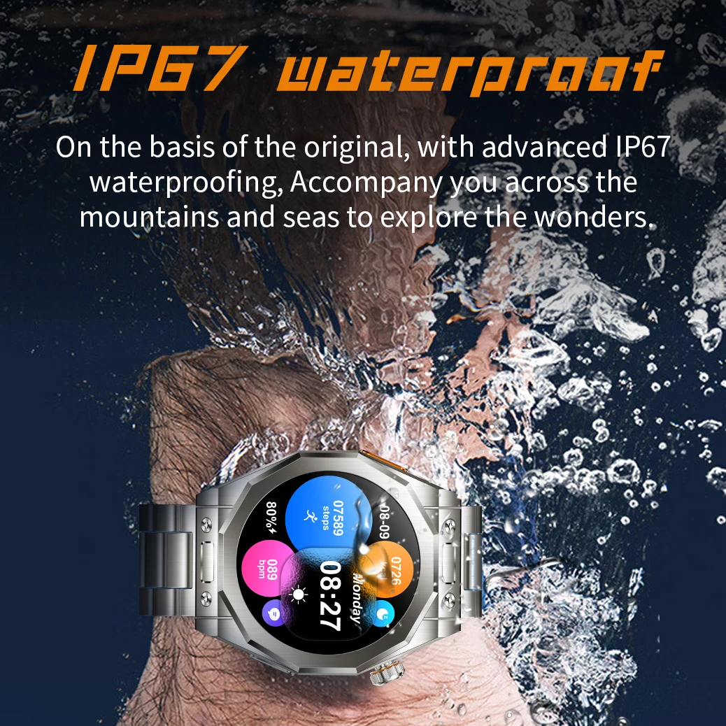 Z18 Max Smart Watch - AMOLED HD Screen & Health Monitoring