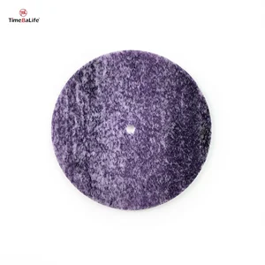 OEM Custom Luxury Amethyst Watch Dial Natural Gemstone Watch Part for Independent Watch Brands Fast Delivery