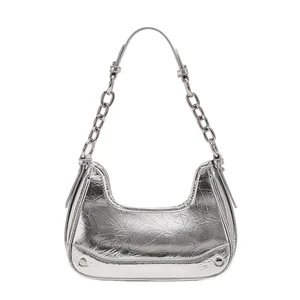 China Custom Luxury Ladies Handbags Fashion Design Crossbody Bag High Quality Chain Shoulder Bags for Women