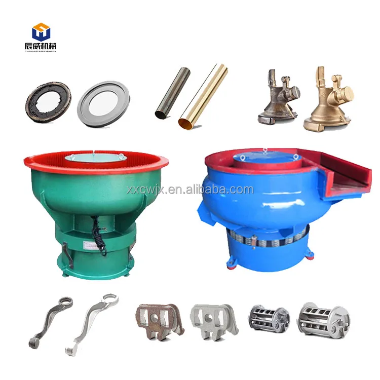 Customizable Size Parts Fine Surface Deburring Polishing Vibration Grinding Tumbler Finishing Vibratory Polishing Machine