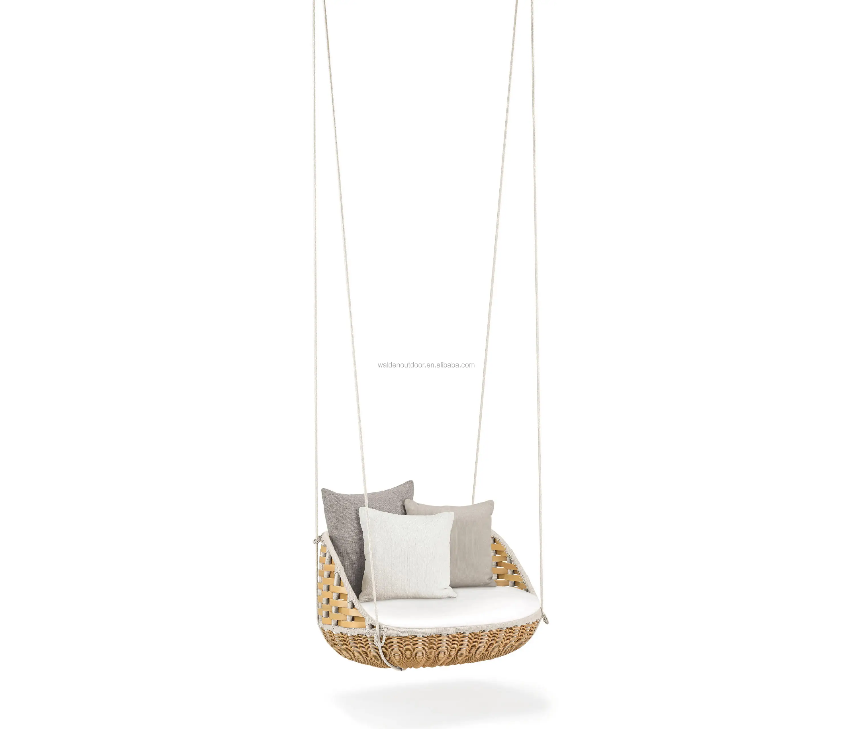 contemporary garden swing chair