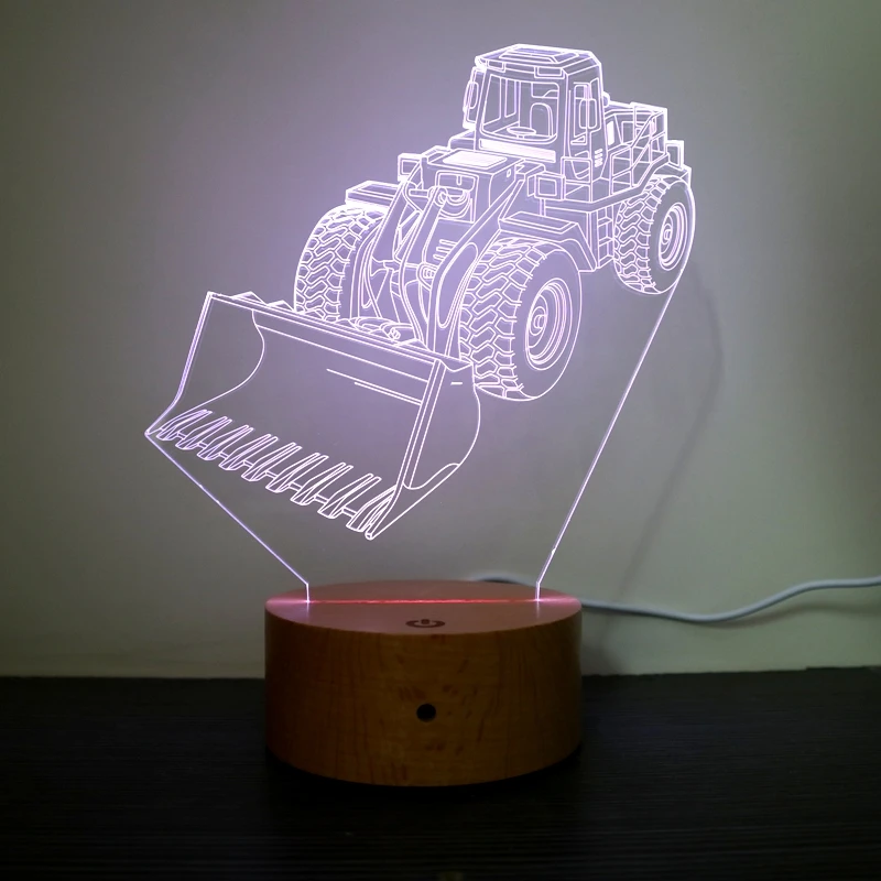 color changing led illusion light