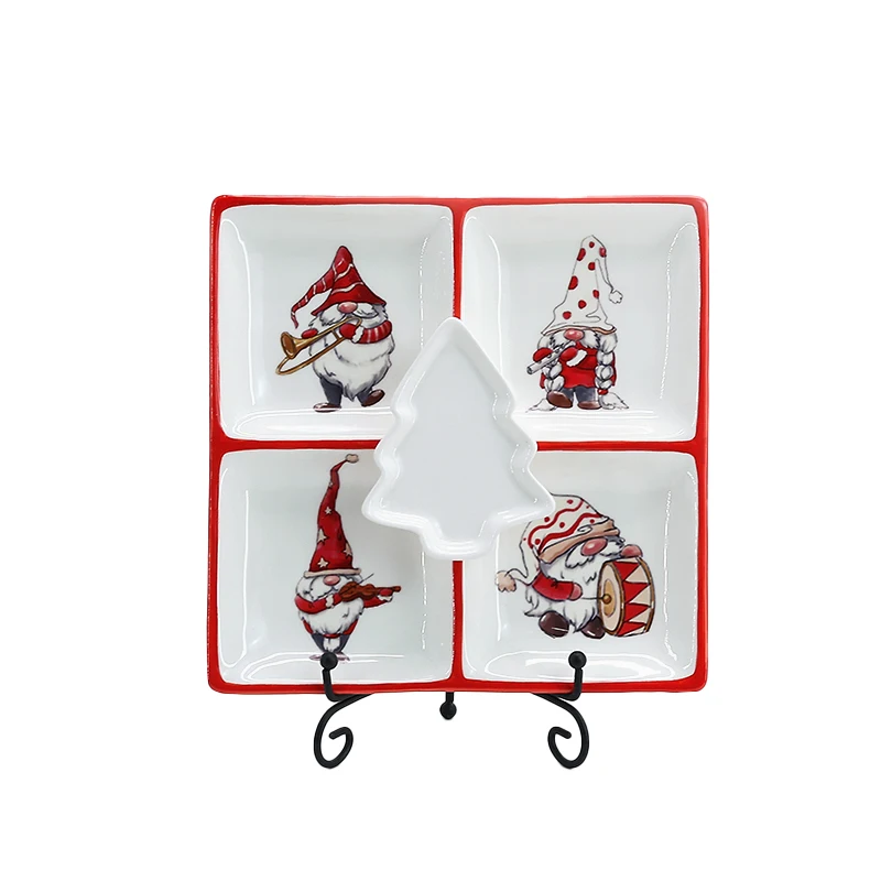 Christmas Ceramic Tableware Christmas Music Old Man Kitchen Tabletop Decoration Cute Pepper Pot Christmas Party