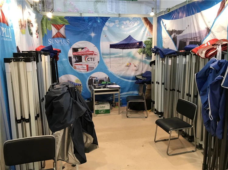 Wholesale 3x3 PVC Pop-up Gazebo Canopy Tent Waterproof Folding Awning for Party Wedding Exhibition Hotel Use Custom Logo