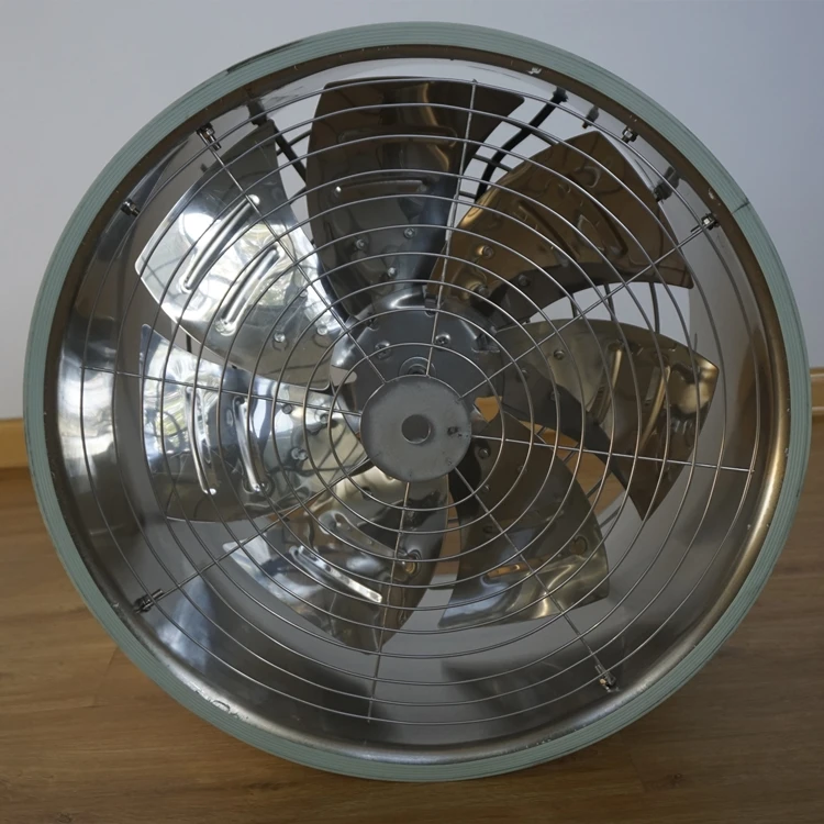 Greenhouse and poultry farm air axial circulation exhaust ventilation fan and air cooler