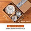 Chocolat+Bleu - 2 bols 2 baguettes 1 assiette Coffret cadeau