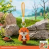 Plush beaver charm