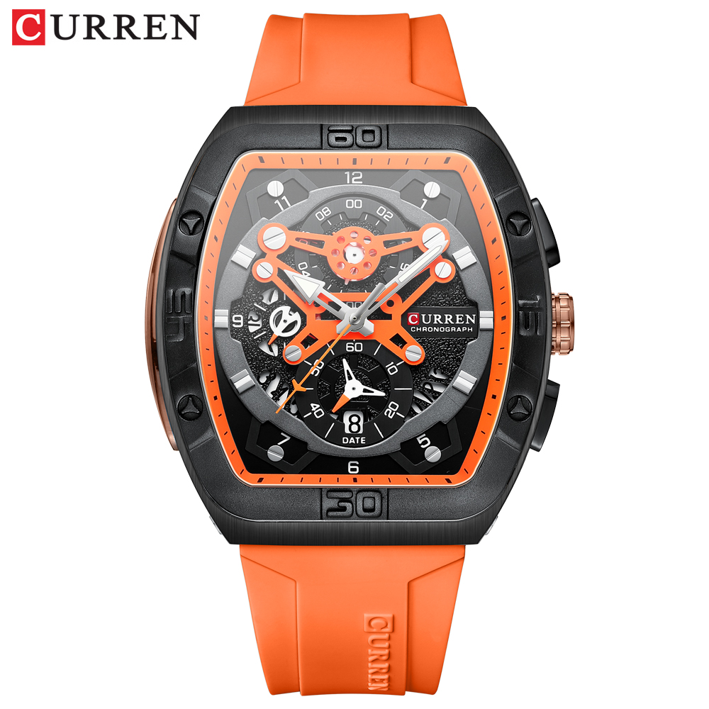CURREN Watch 8443 - High Quality Men's Fashion Quartz